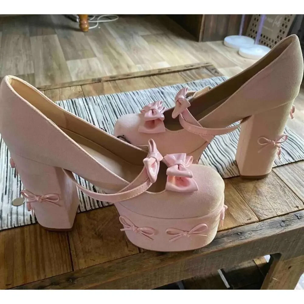 Mary Jane platform heels - Picture 4 of 5